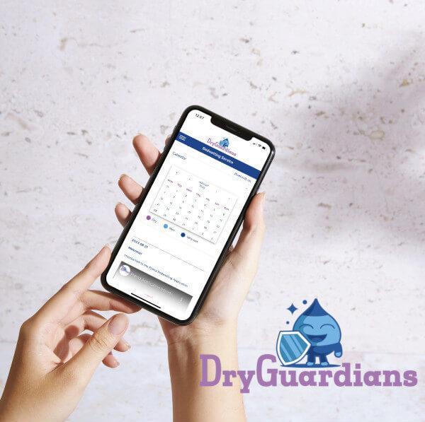 DryGuardians App för behandling av sängvätning