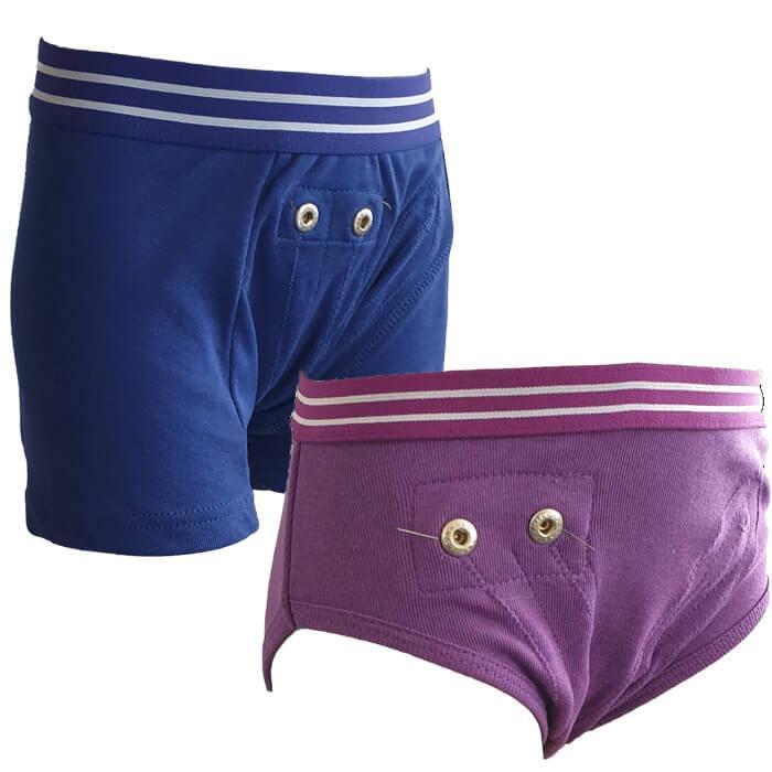 Bedwetting Alarm Underwear, Pjama Bed Wetting Treatment Boxer Underwear