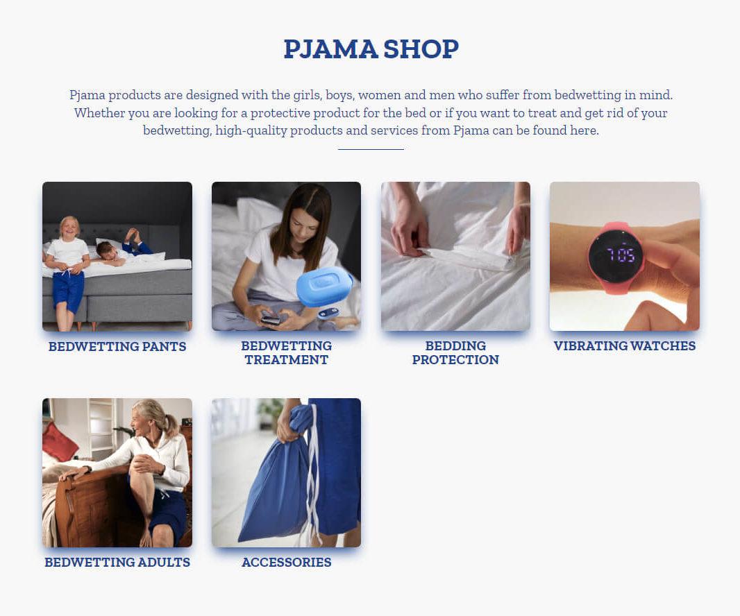 Pjama Webshop