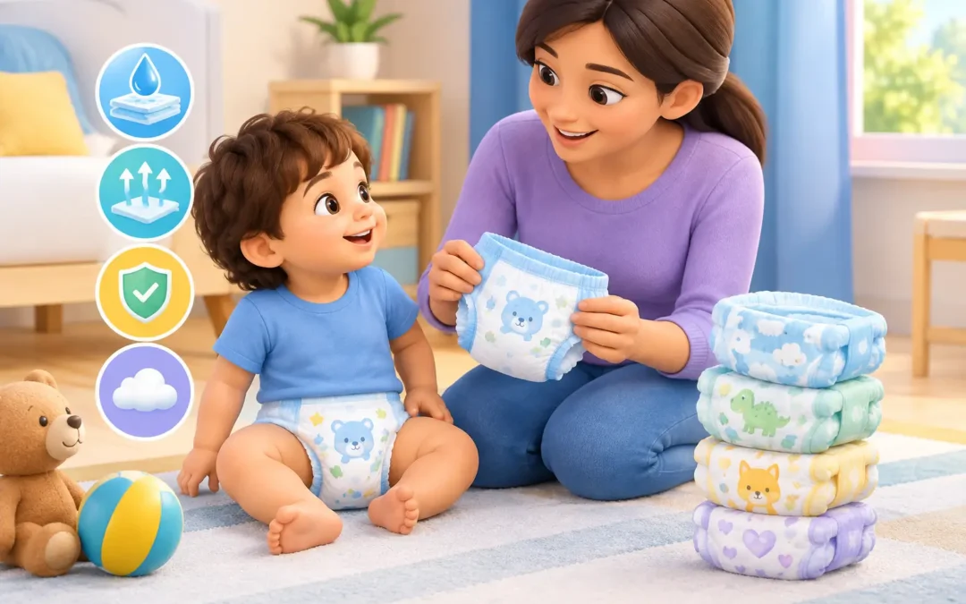 Cómo elegir pantalones absorbentes infantiles