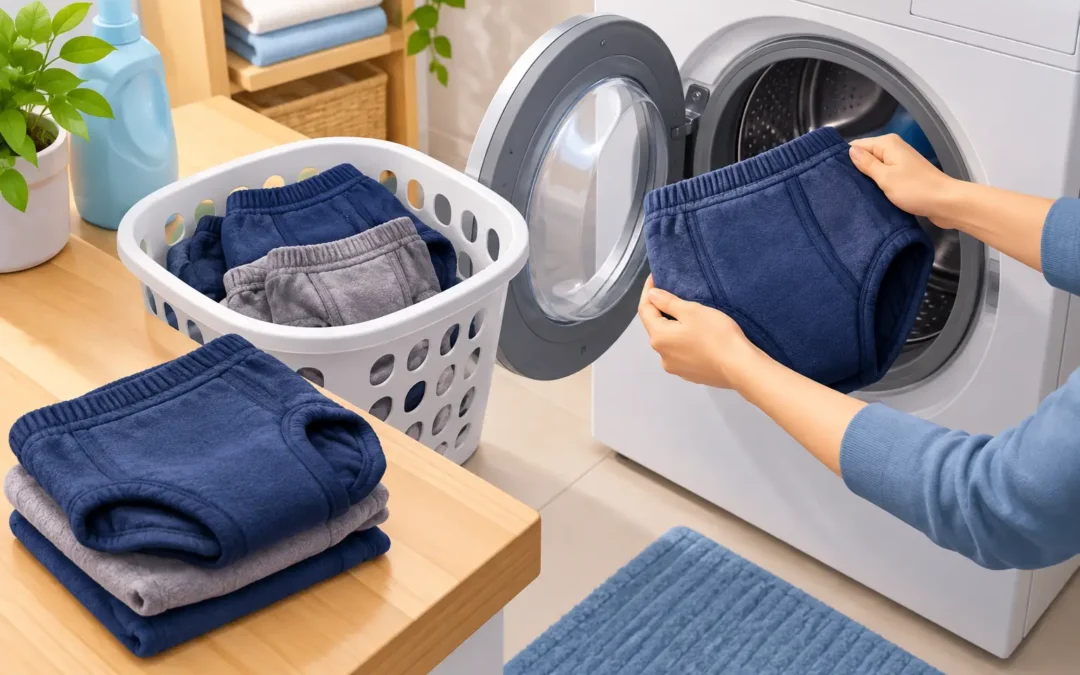 Cómo lavar pantalones absorbentes sin dañarlos