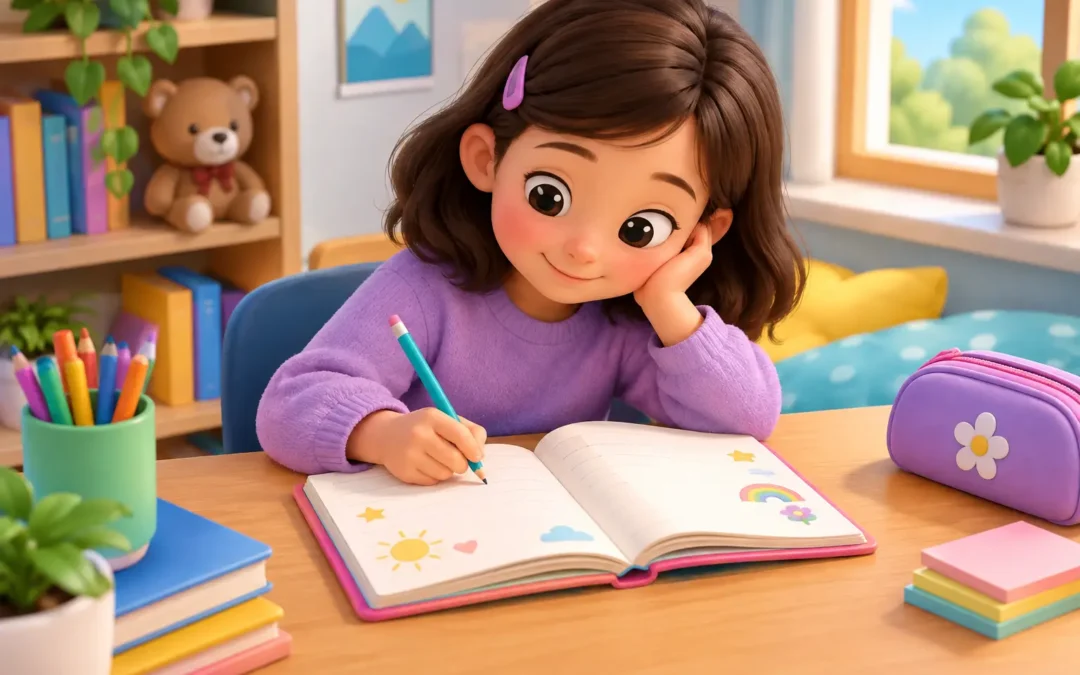 Diario minzionale per bambini: come farlo