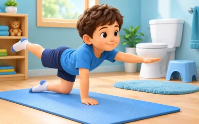 Exercices de vessie pour enfant en journée