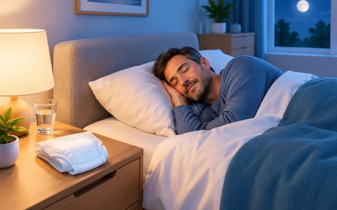Incontinence nocturne adulte discrète et sereine