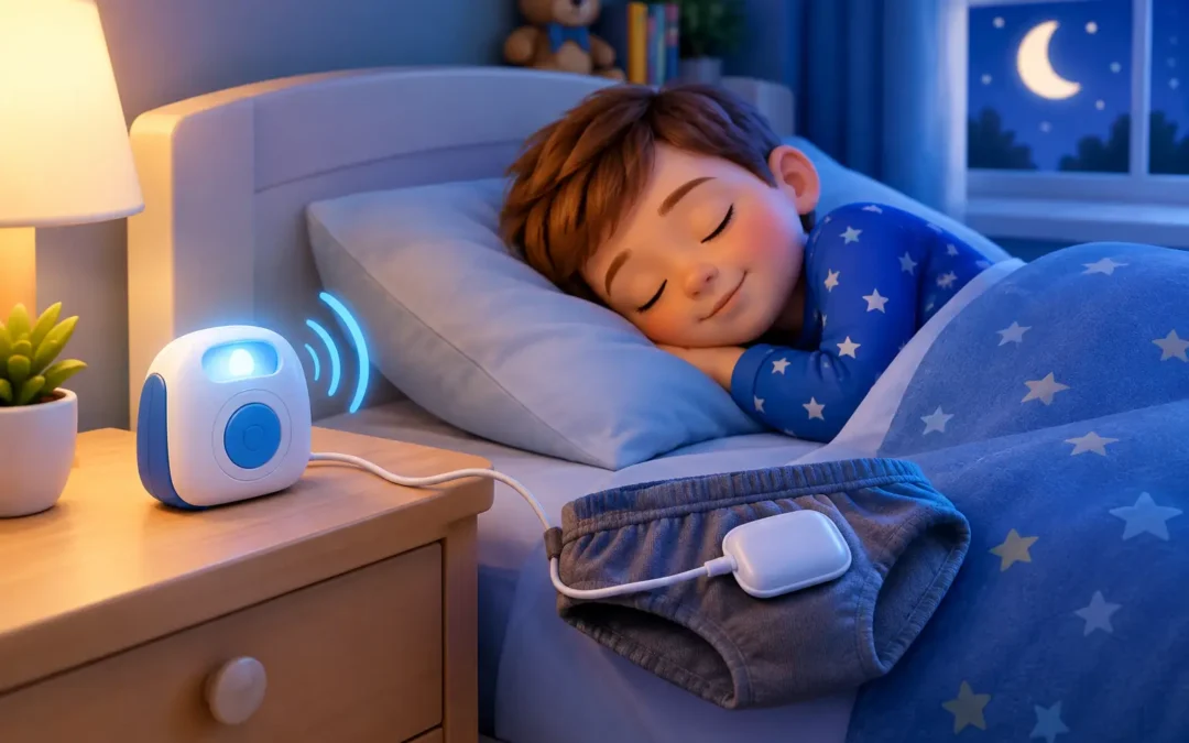 Kiedy alarm na moczenie nocne dla dzieci działa?