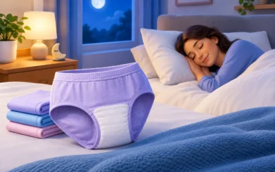 Pantaloni assorbenti per notti più serene