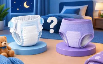 Pieluchomajtki czy bielizna chłonna nocna?
