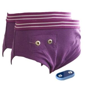 Bundle with smart briefs and bedwetting alarm sensor.