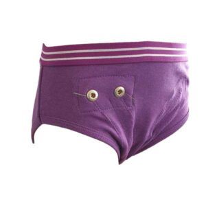Smart briefs for bedwetting treatment with integrated alarm sensors.