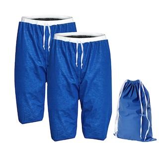 Bedwetting shorts starter kit for children including protective essentials.