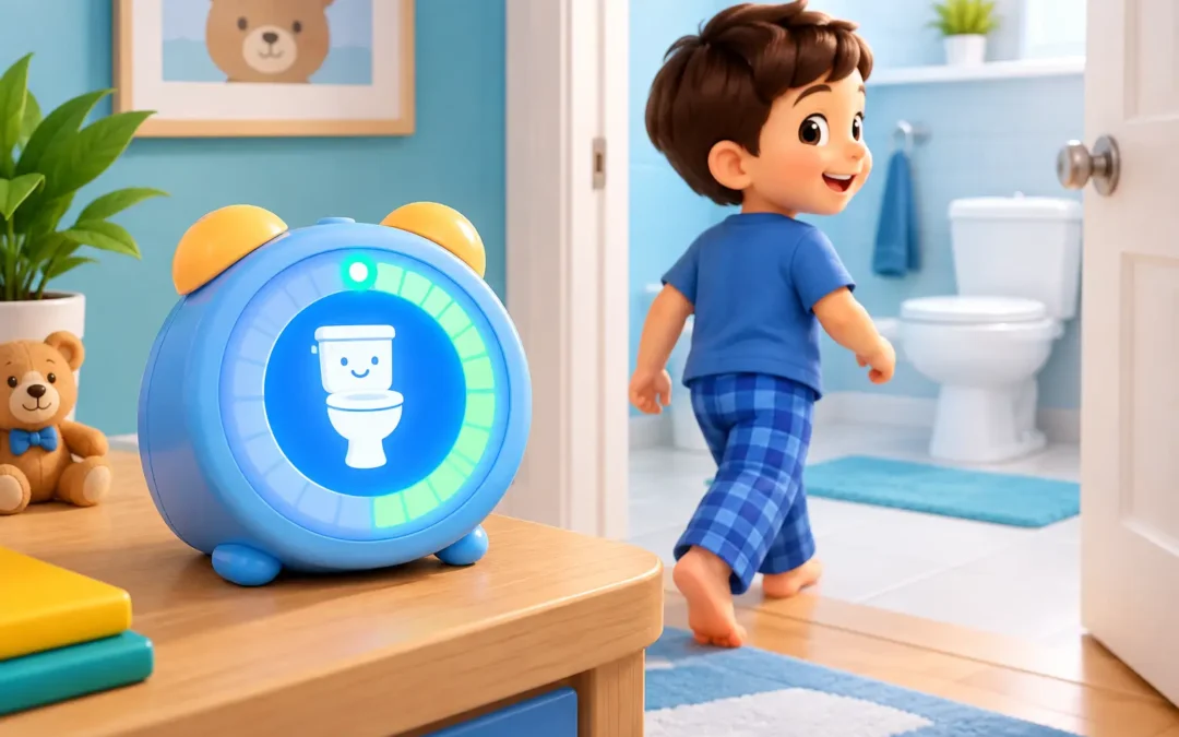 Reloj recordatorio para ir al baño en niños