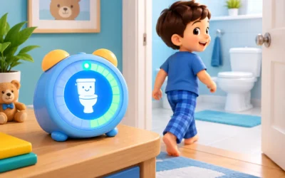 Reloj recordatorio para ir al baño en niños